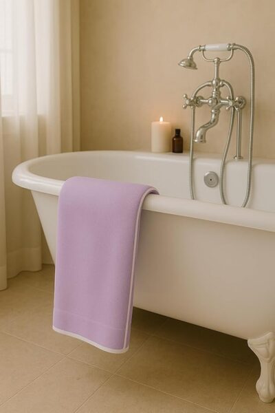 Microfiber Bath Towel | Quick-Dry & Highly Absorbent | Ideal for Gym, Beach, Spa, Travel | in 4 Colors | 440 GSM | 80% Polyester n 20% Polyamide