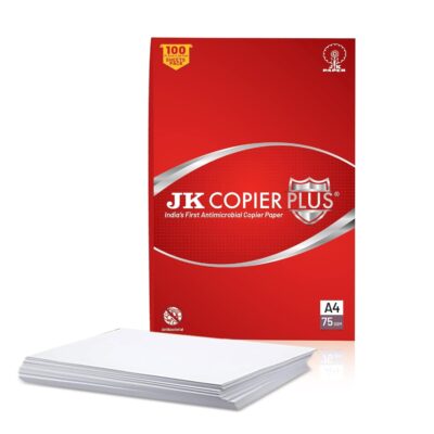 JK Paper Plus Anti Microbial A4 Paper - 75 GSM, 100 Sheets | Reliable & Smooth Performance for Printing