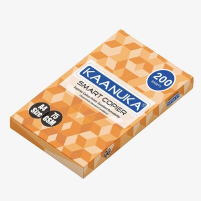 Smart Copier Paper Bundle A4 White Sheet Paper Write, Draw, Print, File For Home Office School College Project Multipurpose (75 GSM)(200 Sheets)