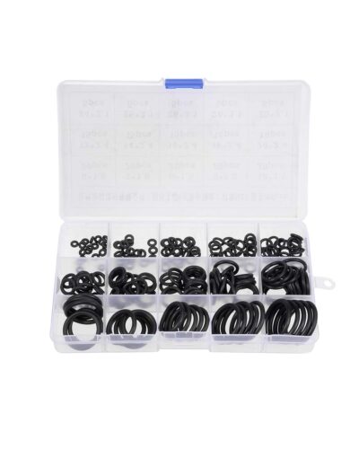 200 Pcs Rubber O-Ring Assortment Kit for Pressure Washer & Repairs