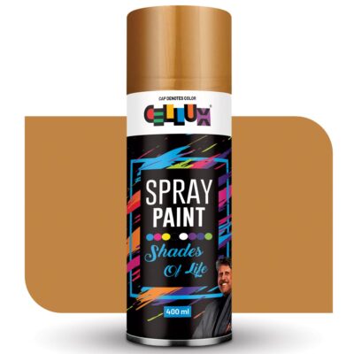 Cellux 2X Ultra Cover Anti-Rust Brown Spray Paint – 400 ML