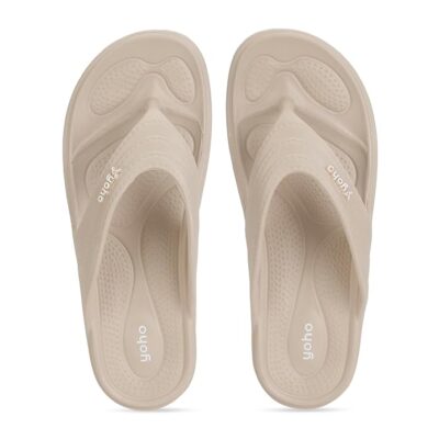 YOHO Drizzle Soft Slippers for Women | Mild Acupressure | Lightweight