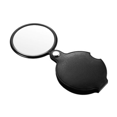Pocket Folding Magnifying Glass 5X with Protective Case – 60mm Lens for Reading & Observation
