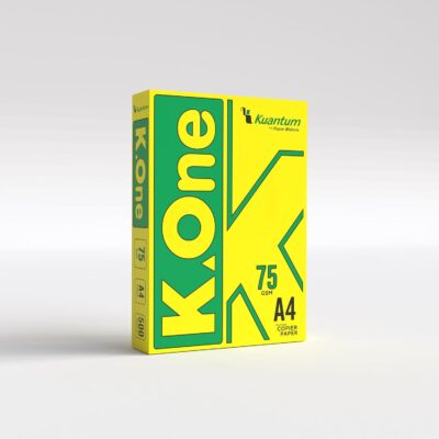 K - ONE K-One A4 Copier Paper, 75 GSM, 500 Sheets per Ream (Pack Of 1)