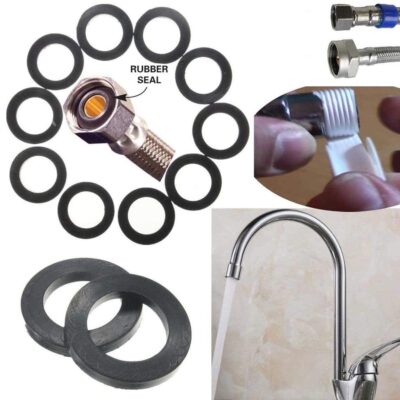 DIY Crafts Rubber Faucet Washer Set – 3/4 Inch, Pack of 20 (Design No. 2)