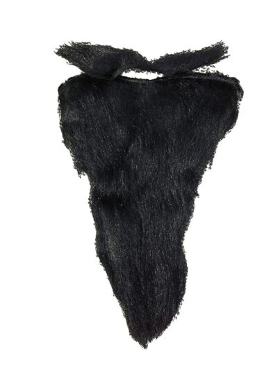 Book My Costume Black Beard and Moustache Young Man Kids & Adults Fancy Dress Costume Accessory Free Size