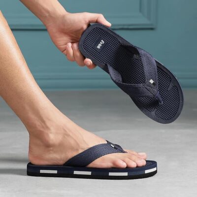 Men's Orthopedic Slippers with EVA Material, Soft Foot Bed, Anti-Skid Sole, Lightweight Super Soft Strap, Stylish and Comfortable Pain Relief Slipper