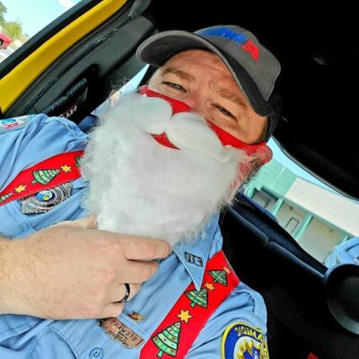 Funny SantaClaus Beard Mask Washable Party Costume Face Decorate for Adults for (One Size fits All) AURH