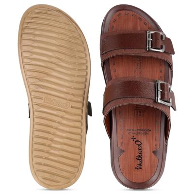 WALKAROO PLUS Bounceez Buckle Strap Sandals for Men, Comfortable & Water-Resistant Footwear - WGP53090