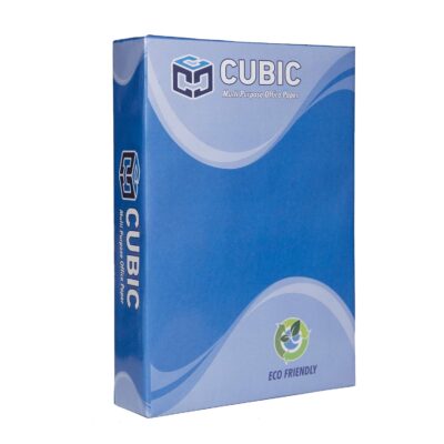 Cubic Multipurpose White Copier Paper 75 GSM - A4 | 500 Papers per Ream | 1 Ream