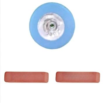 Ink Eraser, Pack of 3, Multi-Color, Rubber Material, Rectangular Shape, 12 x 2 cm, for Writing Correction, School and Office Stationery