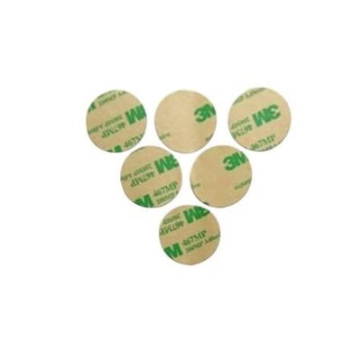 TRUEBOND 3M 467MP Die Cut Round Circle Two Double Sided Self Adhesive Tape (Pack of 5)