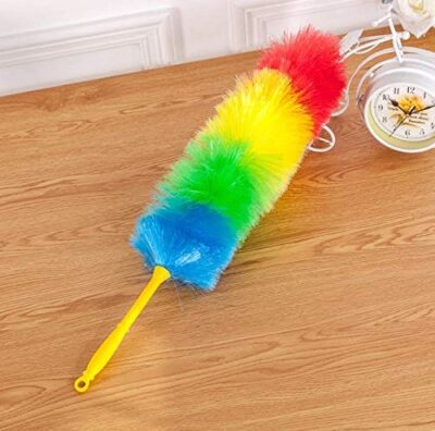 Durable, Light Weight Static Multipurpose Microfiber Feather Duster For Household Office Car Dusting Cleaning, 4 Centimeters