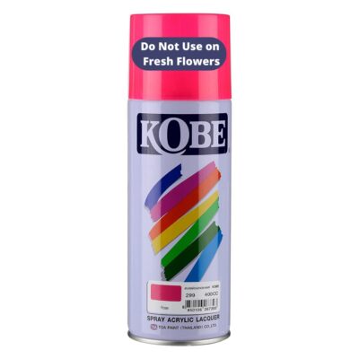 Oasis Kobe Acrylic Spray Paint – Fast Dry Multipurpose Spray For Metal, Wood, Walls, Automobiles, Art & Craft, DIY Projects – 400ML (Rose Pink)