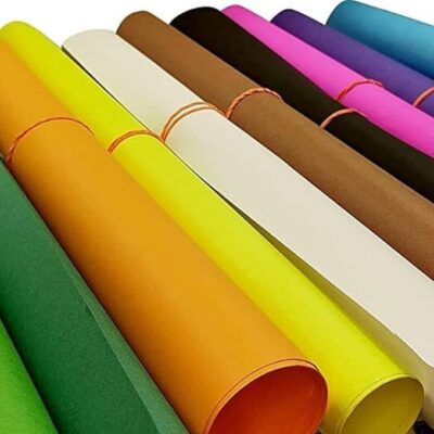 SEJASCOLLECTIONS | Pack of 10 | Multicolor, Bright, A1, BIG / FULL Size, Chart / Pastel Sheets, Used in art and craft, collage, projects, posters etc. Plain / Unruled, Size: 70x56 centimeters, 200 GSM