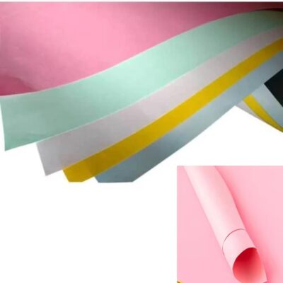 Multicolor Chart Paper Set – A1 Size (70x56 cm), 200 GSM, Pack of 10 Sheets (2 Each of Pink, Light Green, White, Yellow & Light Blue) – Plain, Smooth, Quality for Art & Craft, Posters, Projects