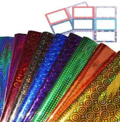 Accuprints Pack of 30 | Size 64 X 45 cm |Holographic Gift-Wrapping Paper Sheet - Gift Paper - Gift Wrap Roll, Multicolor