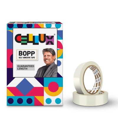 BOPP Packaging Clear Tape - 24MM x 65 Meter| Pack of 6 | for Packaging, Decorating and DIY works