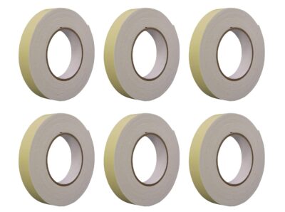 Double Sided Foam Tape Strong Adhesive Multipurpose Mounting Adhesive for Wall, Furniture, Balloon & Craft 12MM X 5MTR (6)