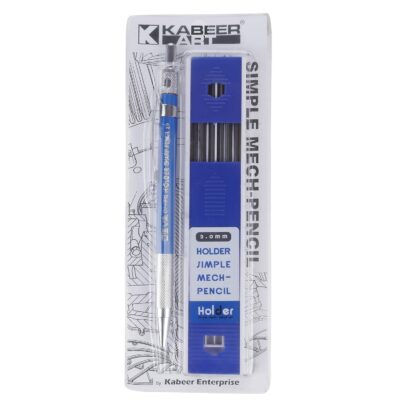 KABEER ART 2.0Mm Mechanical Pencil With Leads|Black