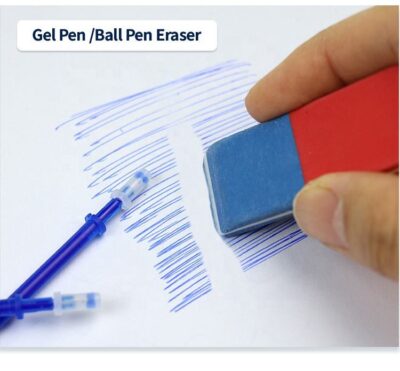 Wholesale Office and School Supplies Sand Rubber Sketch Pencil Ink Pen 2-in-1 African Eraser Set