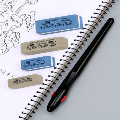 Hot Selling Natural Ink Eraser Fountain Pen Eraser Ball Pen Eraser