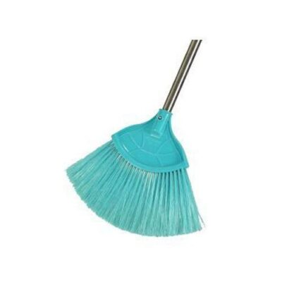 Broom with Long Stainless-Steel Rod | Cobweb Cleaning Broom Extendable Cobweb Cleaner Stick |Ceiling Brush with Long Handle |Use in Fan, Ceiling, and Roof Cleaning - Multicolor 5ft Pack of (1)