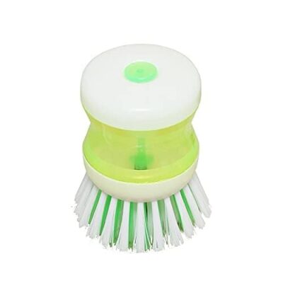 KE Washbasin Brush | Sink Brush for Kitchen Cleaning | Pack of 1 | Multi-Color Plastic Scrub Brush | Dish Washing Brush for Basin & Tiles