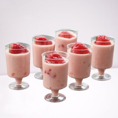 Alpha Basics 150ml (Pack of 30) Plastic Dessert Cups | Multipurpose Drinking Glass | Pudding Cup Dessert Cup | Food Grade | Dishwasher Safe, Freezer & Refrigeration Safe