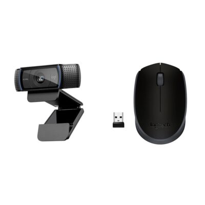 Logitech C920 HD Pro Webcam - 1080p, Optical, Full HD Streaming Camera for Widescreen Video Calling