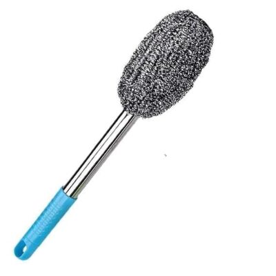 Steel Bottle Cleaner Brush with Long Handle, Kitchen Accessories for Narrow Neck Containers, Glassware, Multipurpose Household Brush Pack 1