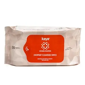 Kaya Clinic Everyday Cleansing Wipes | Cleansing | Intense Hydration Wipes | All Skin Types | 30 Wipes