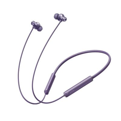 realme Buds Wireless 5 ANC in Ear Bluetooth Headphones,50dB ANC, 13.6mm Dynamic Bass Driver,360? Spatial Audio,45ms Low Latency, Up to 38hrs Playback, IP55 Rating, Dual Device Connection (Twilight Purple)