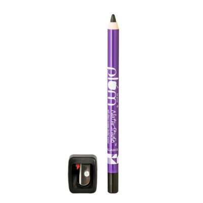 Plum Naturstudio All-Day-Wear Kajal | Water & Smudge-Proof | 24-Hour Long Stay | Intense Matte Black | Gel Finish | 2-In-1 Kajal & Eyeliner | Suitable for Sensitive Eyes & Contact Lenses | Includes Sharpener | 1.2g