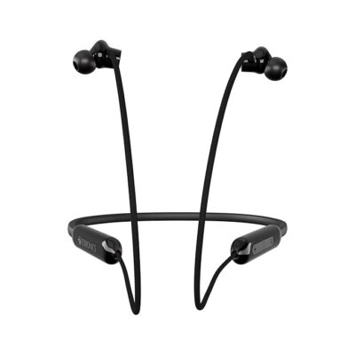 Zebronics Bluetooth MagSnap Neckband, 10mm Drivers, Upto 18hrs Playtime, BT v5.3, ENC, Gaming Mode, Volume & Media Control, Type C Rapid Charging (Escape 80, Black)