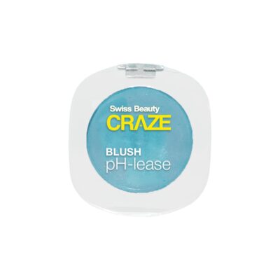 Swiss Beauty CRAZE Blush pH-Lease | Tiny Shimmer Particles For A Dewy Glow With Macadamia Oil & Olive Oil |