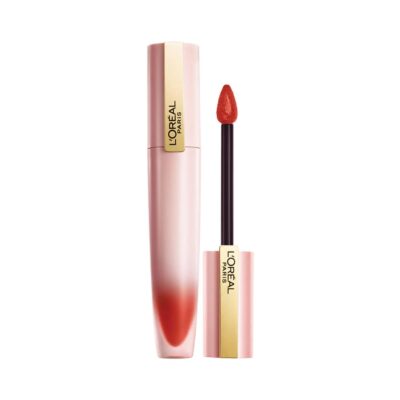 L'OREAL PARIS High-Glossy Chiffon Signature Liquid Lipstick - 221 I Reach Out, 7 Ml