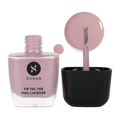 SUGAR Cosmetics Tip Tac Toe Nail Lacquer Classic | Long-lasting, 100% Chip-resistant & Glossy Finish | 10ml - 06 Blush Hour