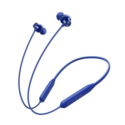 Original Bluetooth Earphones Compatible with OnePlus Nord CE 2 Earphones Wireless Bluetooth Neckband in-Ear Headphones Headset with Mic, Deep Bass, Sports Earbuds Blue - 6B4 Z2