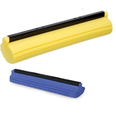 H&D PIPALIYA Kitchen + Home Sponge Mop Head Refill -Super Absorbent and Durable PVA Foam Rubber Roller Mop Head Refill PVA Sponge Mop Refill (Pack of- 1) (Multicolor)