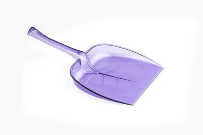 Plastic Unbreakable Dustpan Big Size with Long Handle Dust Collector Pan for Home and Kitchen (Multicolor-Pack of 2)