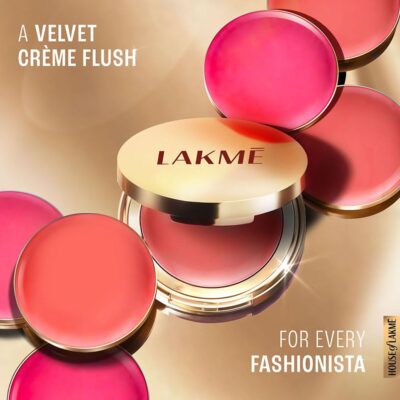 Lakme 9 to 5 Powerplay Velvet Crème Blush - Soft Coral 9gm