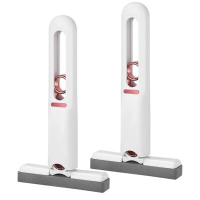 Mini Self Squeeze Mop with Super Absorbent PVA Sponge | Hands-Free Floor Cleaning Mop for Kitchen, Bathroom & Home (Pack of 1)