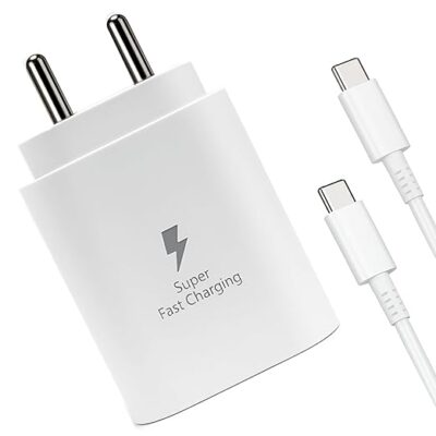 [Original] 25W Type-C Charger & Cable Compatible with Samsung Galaxy S25, S24, S23, S22, S21(Ultra/Fe), M35, M36, M16, M06, M05, M56, A55 5G, A35 5G, A15, F15, F14(Z/S/A/M/F Series by APFEN