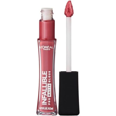 L'Oreal Paris Cosmetics Infallible Pro-Matte Gloss (Nude Allude, 0.21 Fluid Ounce)