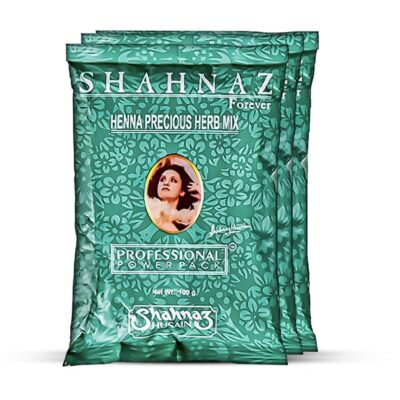 Shahnaz Husain Professional Power Henna | Precious herb Mix | Henna Powder | Amla | Neem | Shikakai | Babul Gond | Mehndi | 100g x 3