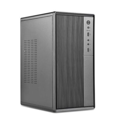 Powerful Assembled Desktop CPU, Core i7-4th Gen 4770TE/4770/4770S II 16GB RAM II 256GB SSD II Windows 11 II MS Office II WiFi II Fast Ethernet II HDMI & VGA Ports II Full Metal Body – Black