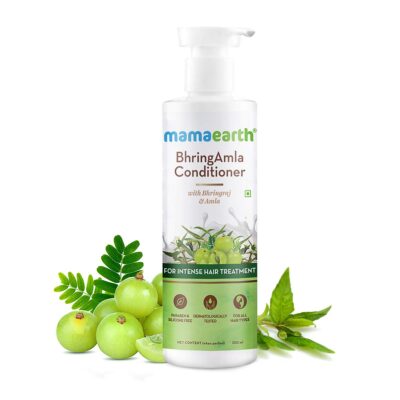 Mamaearth Bhringamla Conditioner For Hair Fall With Bhringraj & Amla For Intense Hair Treatment, 250 Millilitre