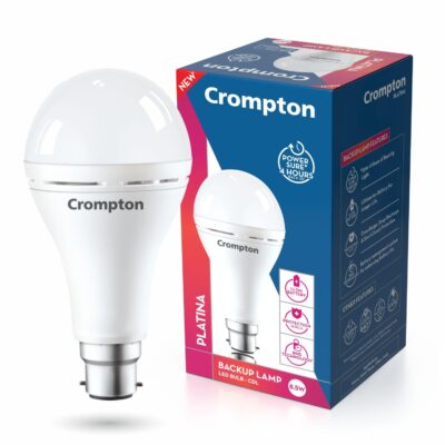 Crompton Emergency 12 W LED Bulb Base B22 Cool Day Light (Pack of 1)