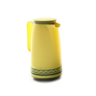 Cello Plastic Nexus Vacuum Flask, 1 L, Yellow